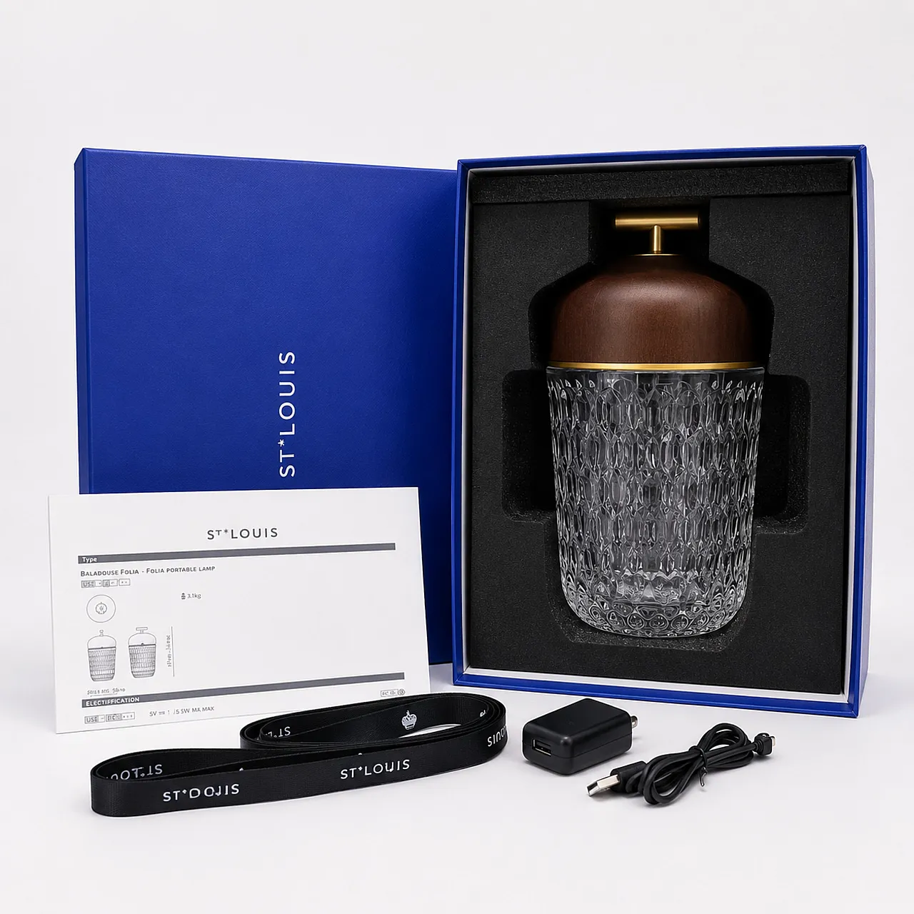 Saint Louis Folia Portable Lamp 1