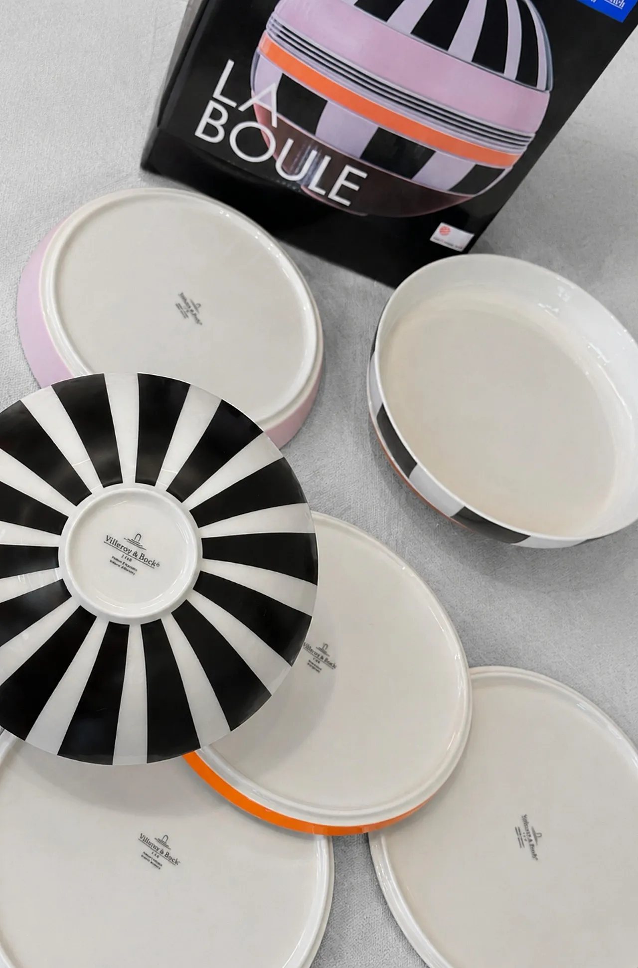 Villeroy & Boch - Servizio di posate (7) - La Boule Memphis - Porcellana 14