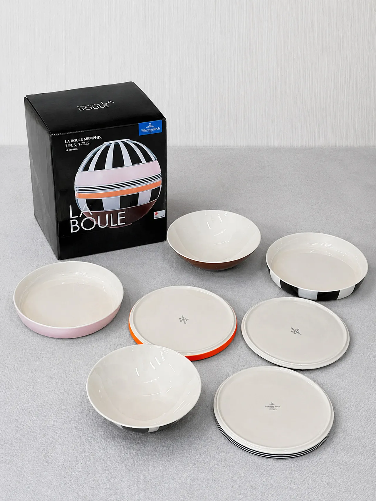 Villeroy & Boch - Servizio di posate (7) - La Boule Memphis - Porcellana 15