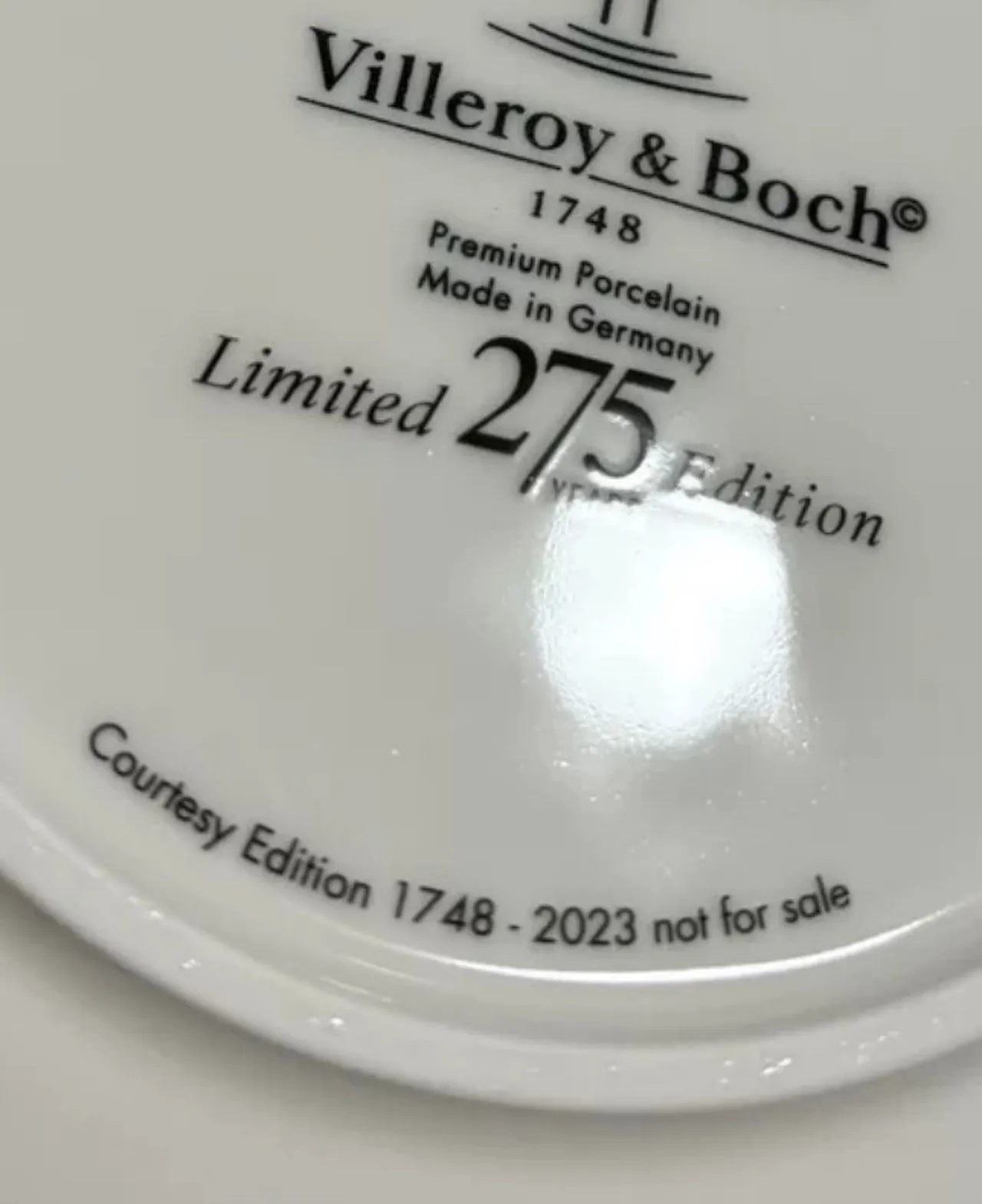 Villeroy & Boch - Bestekset (7) - La Boule Paradiso 275 anni - Porsel 6
