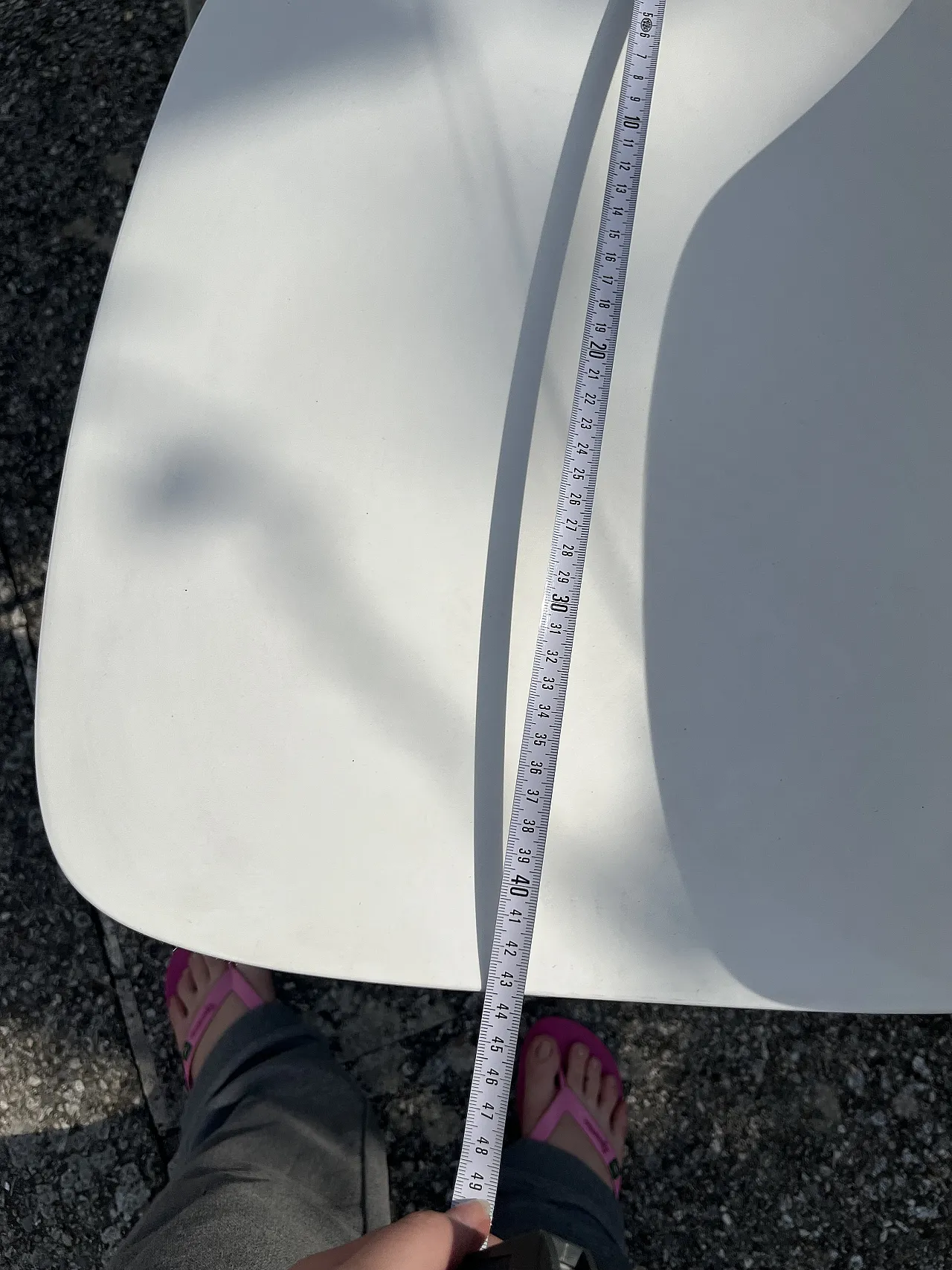 Desalto Flan design stool white/chrome, 2000s 4