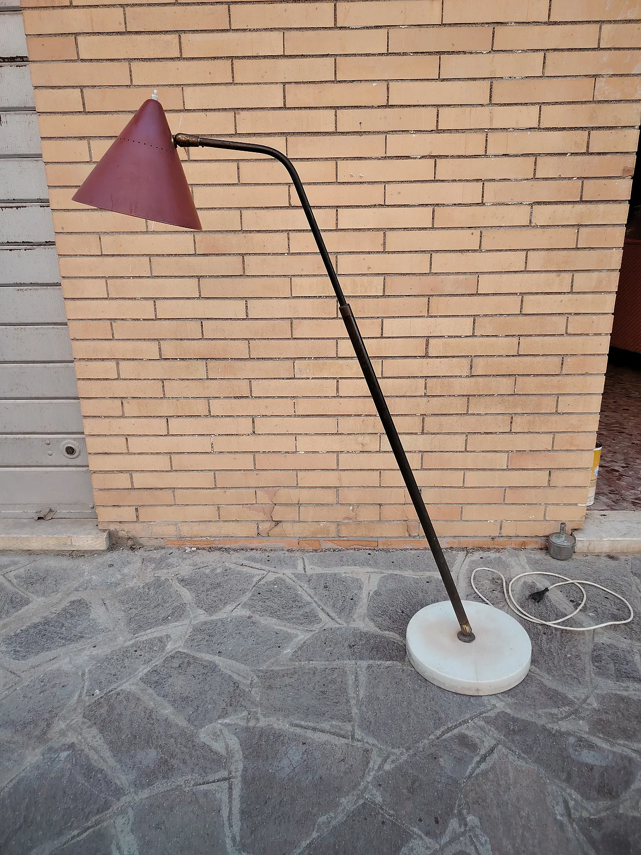 Floor lamp by Giuseppe Ostuni for Oluce, 1950s 7