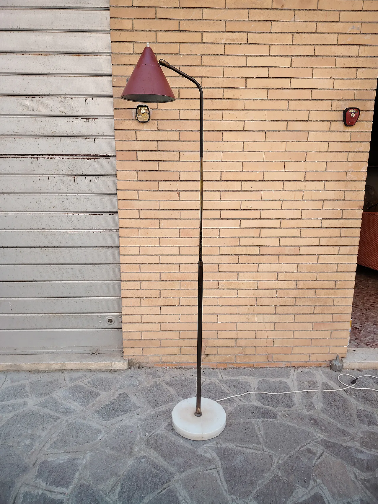 Floor lamp by Giuseppe Ostuni for Oluce, 1950s 11