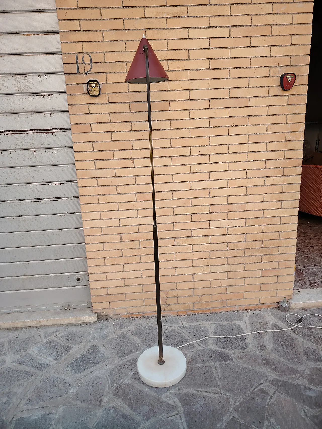 Floor lamp by Giuseppe Ostuni for Oluce, 1950s 15