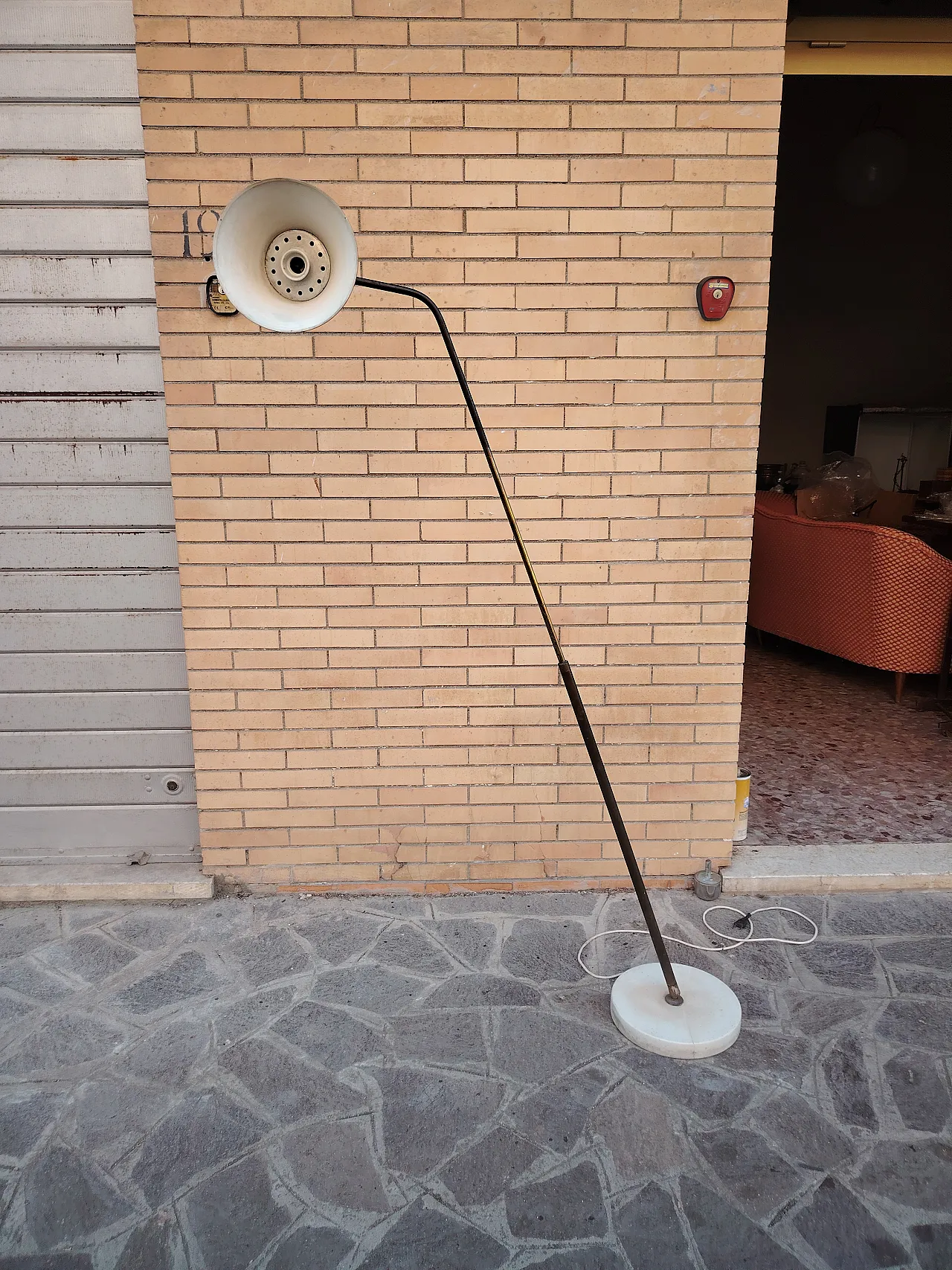 Floor lamp by Giuseppe Ostuni for Oluce, 1950s 17