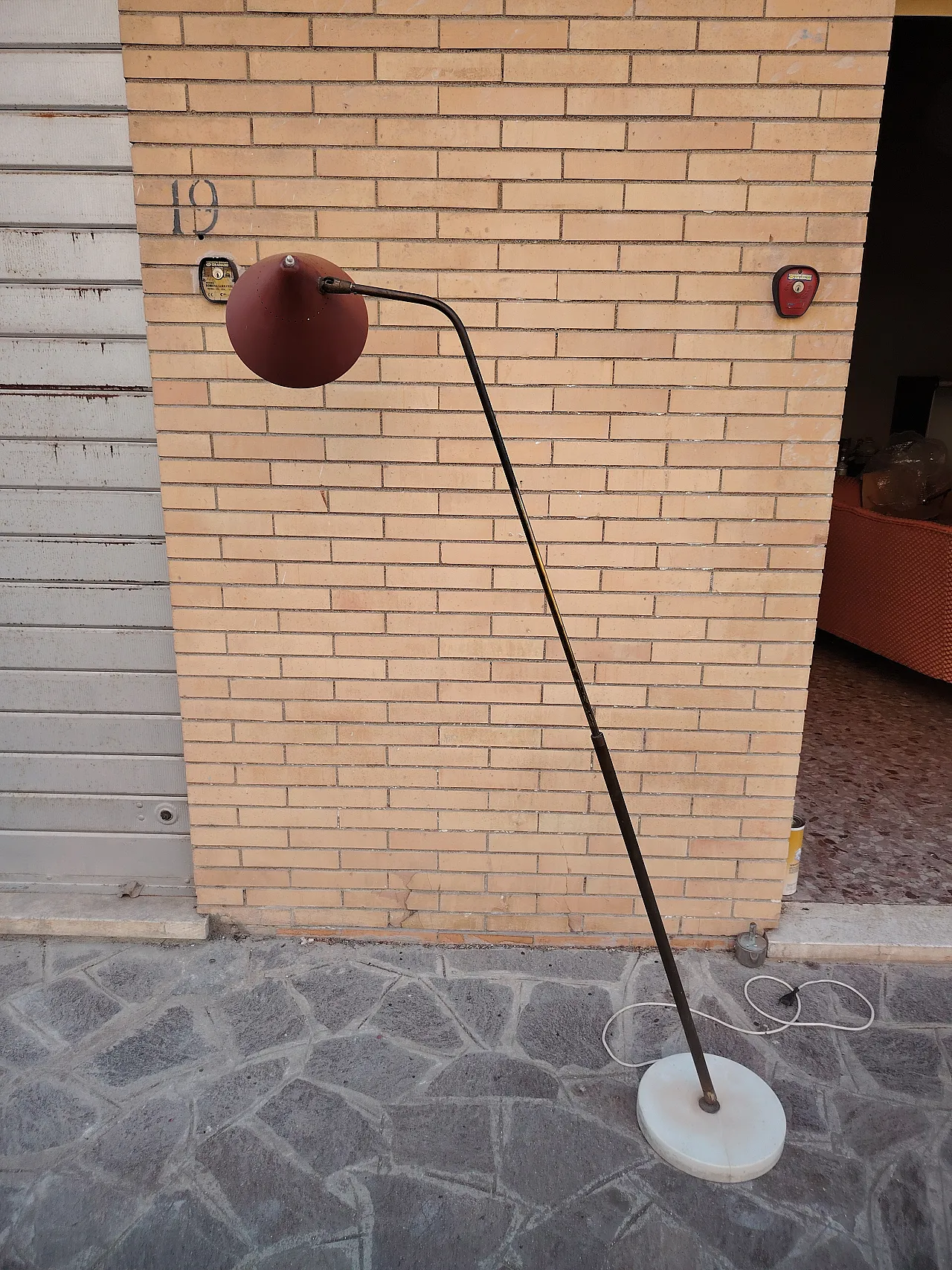 Floor lamp by Giuseppe Ostuni for Oluce, 1950s 18