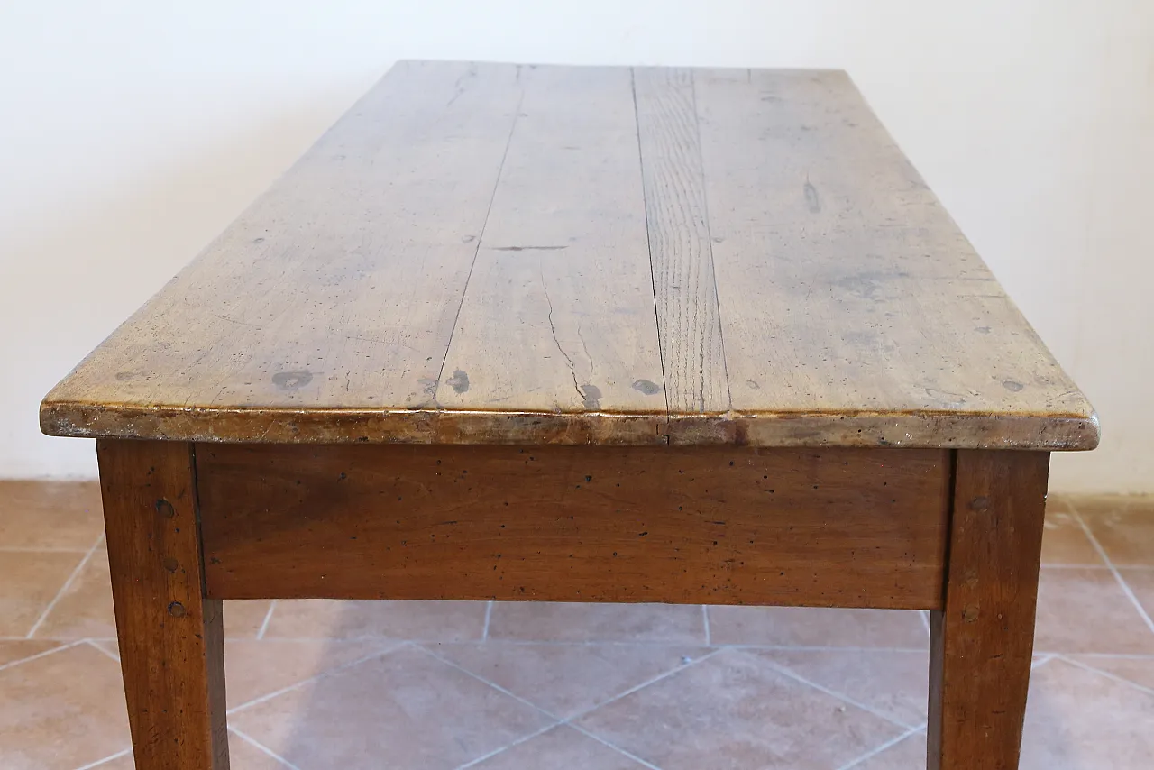 French table in wooden directory style, 18th century 15