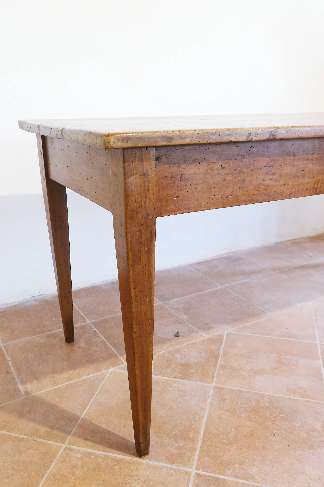 French table in wooden directory style, 18th century 22