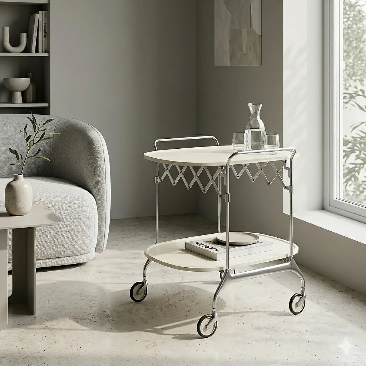 Kartell Gastone cart, 1980s 2