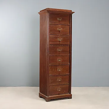 Oak chest of drawers, ealry 20th century