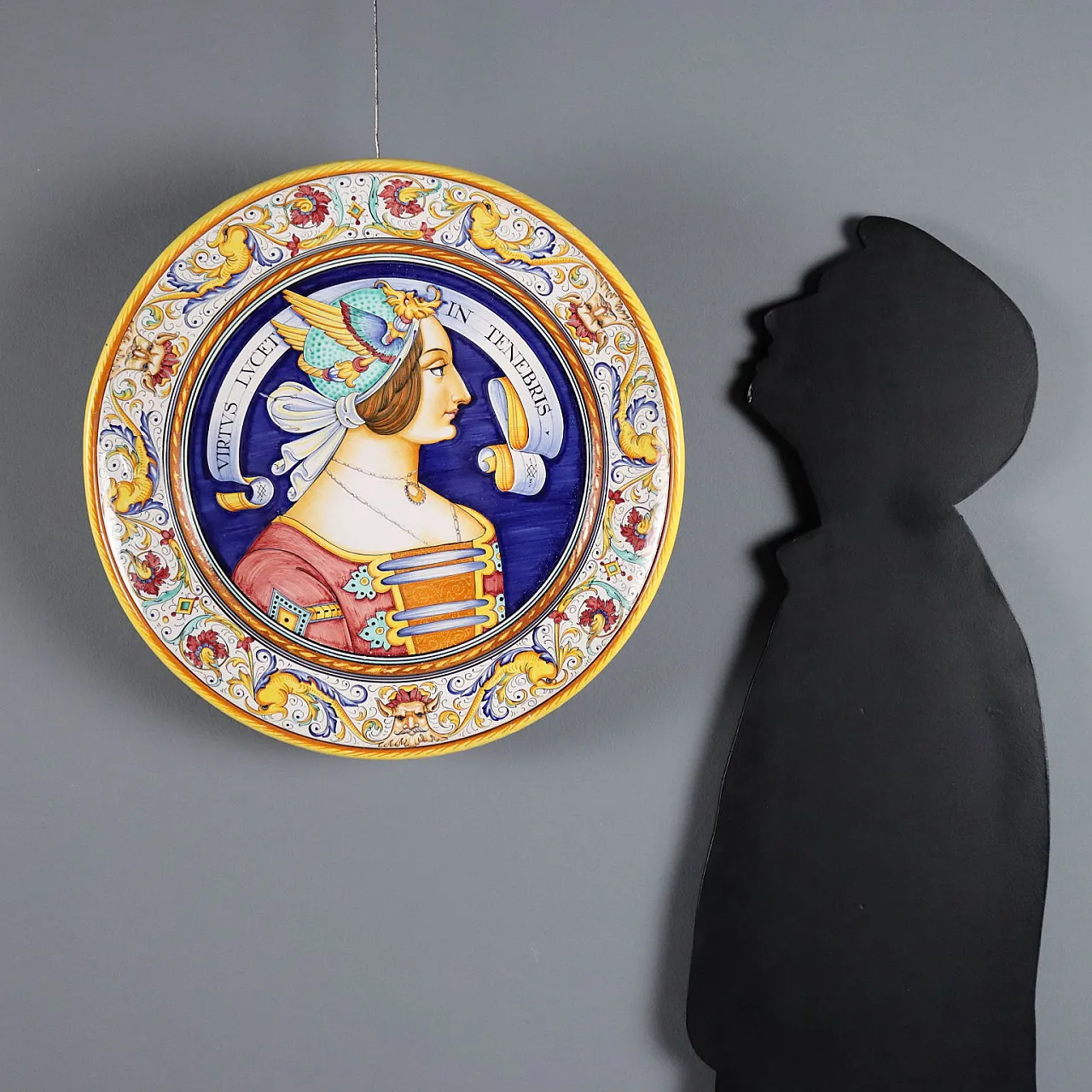 Piatto in Maiolica di Deruta Manifattura Fratelli Mari, '900 2