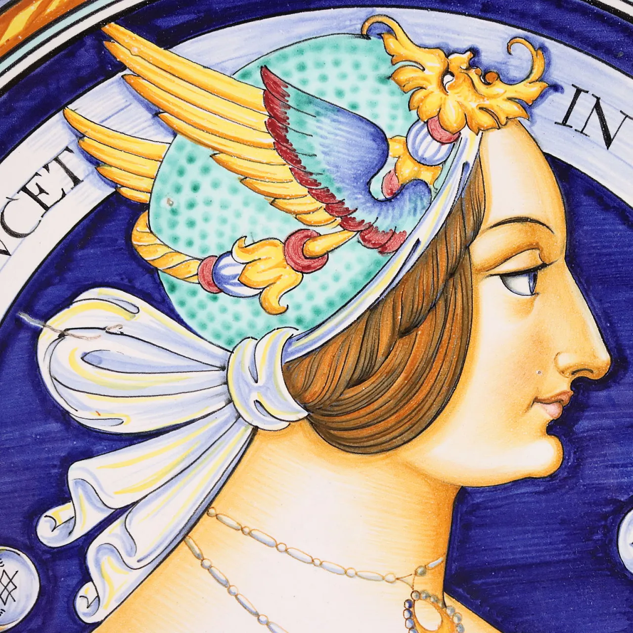Piatto in Maiolica di Deruta Manifattura Fratelli Mari, '900 4