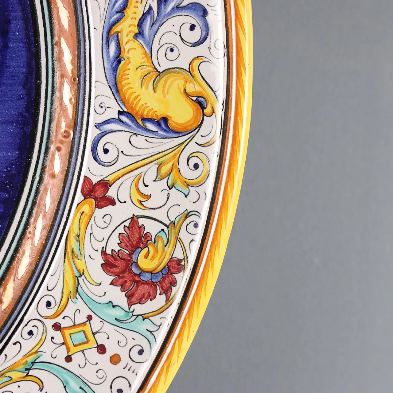 Piatto in Maiolica di Deruta Manifattura Fratelli Mari, '900 7