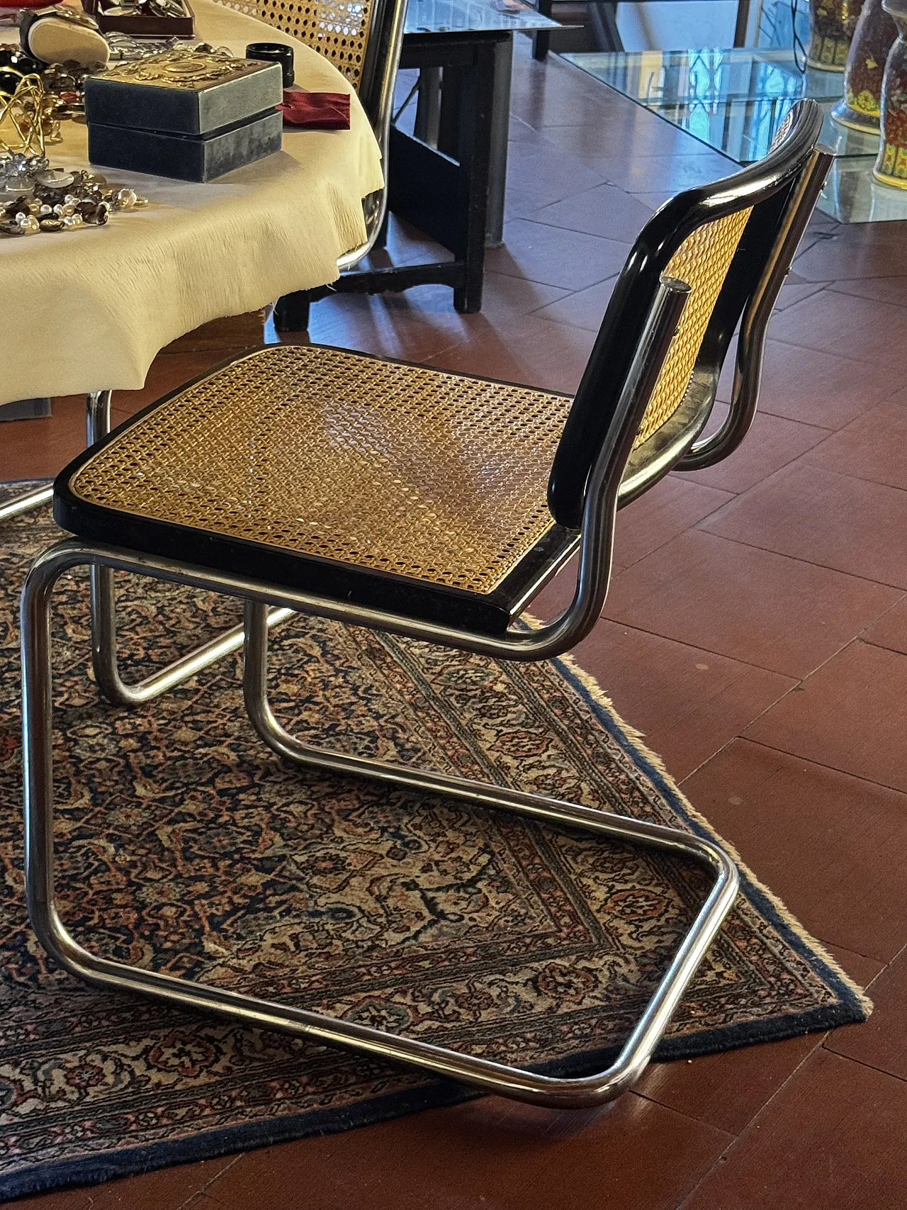 4 Sedie Marcel Breuer in metallo, anni '70 2