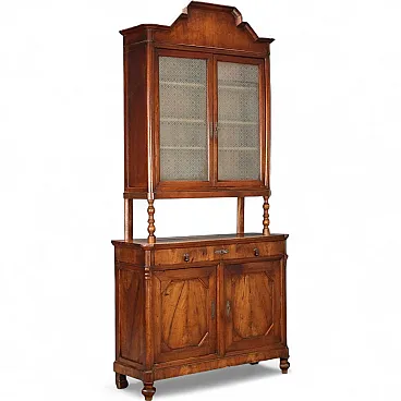 Credenza a doppio corpo Umbertina, '800