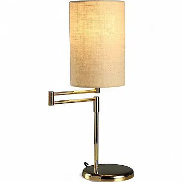 Lampada con braccio snodabile, anni '80