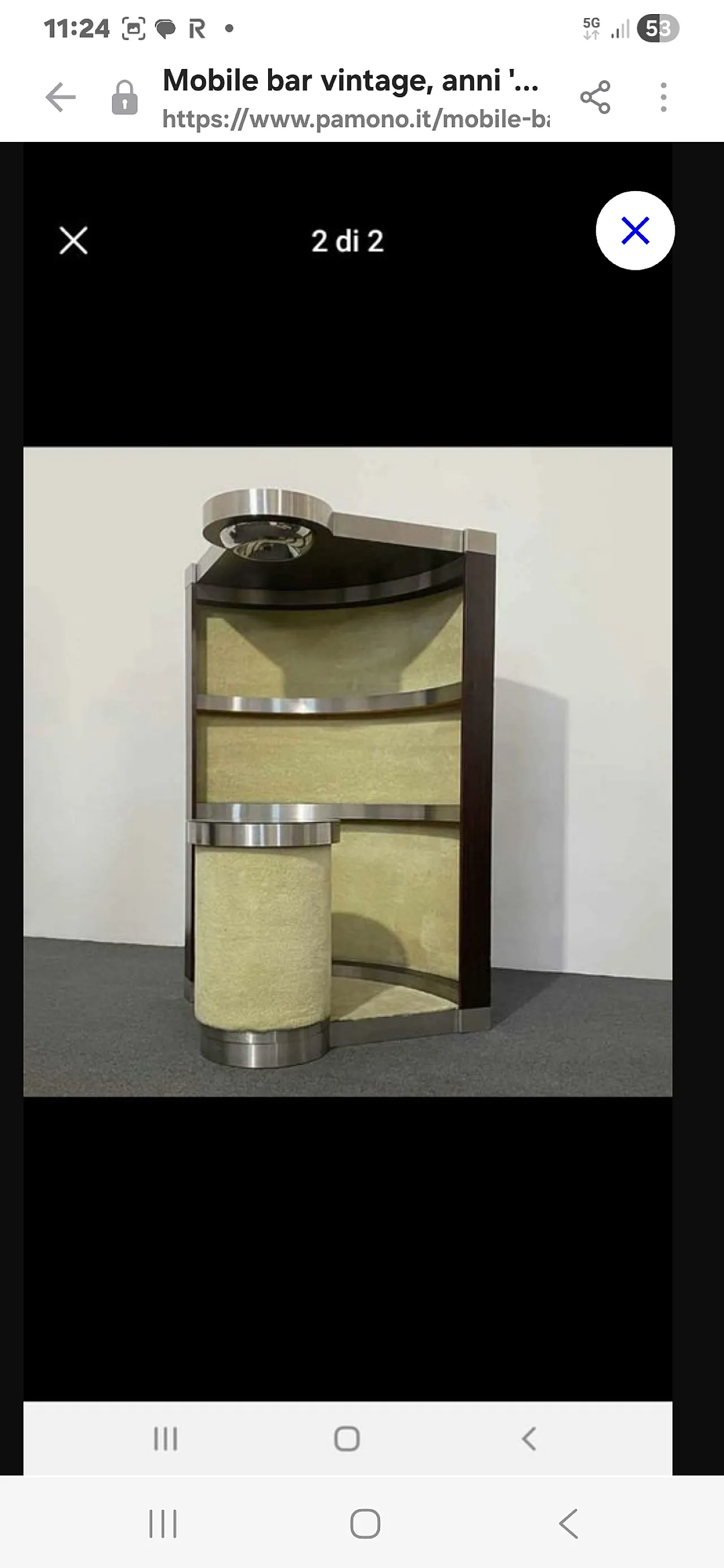 Corner Bar counter by Willy Rizzo, 1970s 1