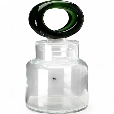 Vaso con coperchio, Vetreria Fratelli Toso Murano, '900