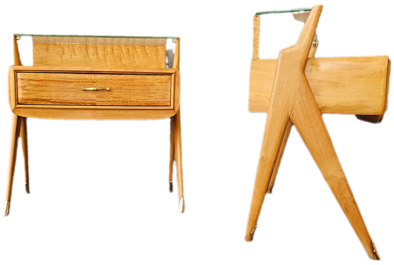 Pair of nightstands by Ico e Luisa Parisi, 1950s 1