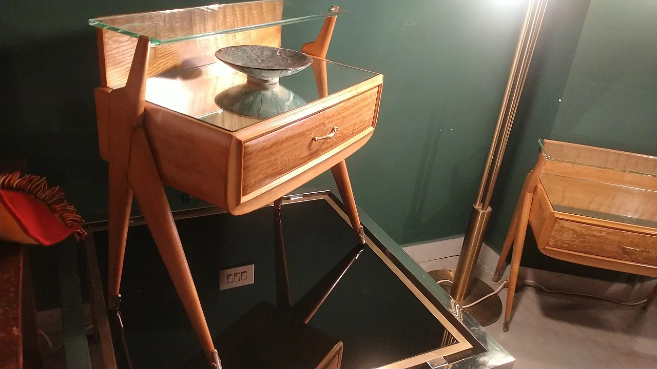 Pair of nightstands by Ico e Luisa Parisi, 1950s 11