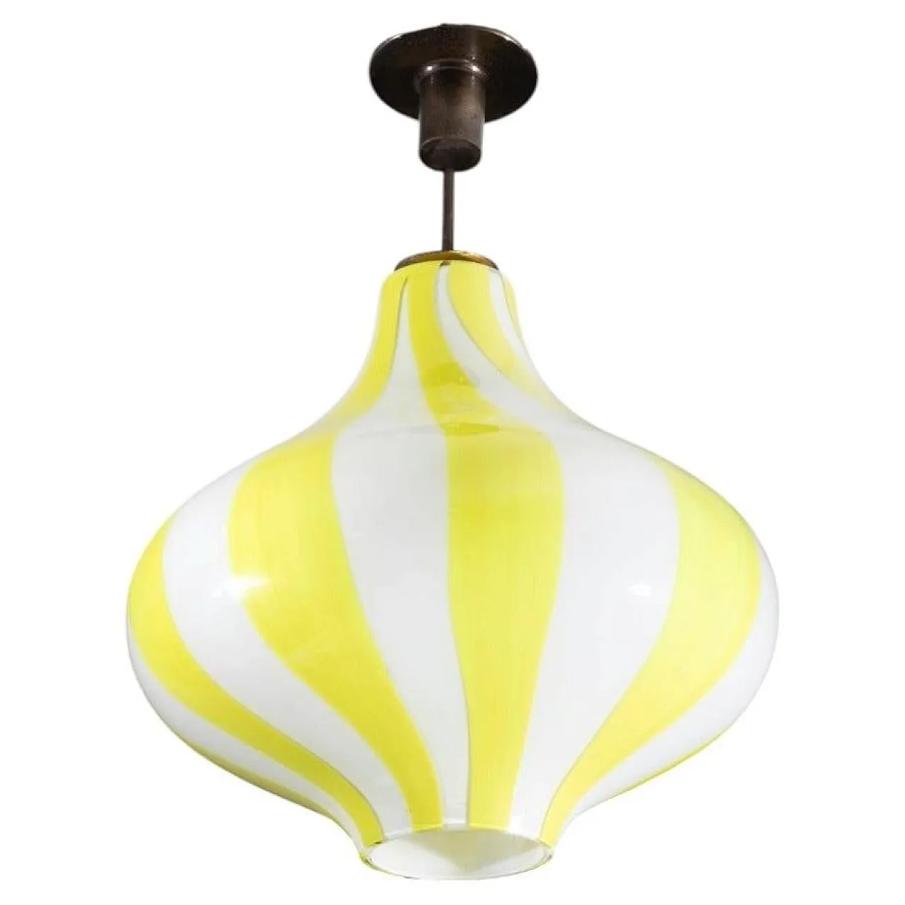 Massio Vignelli, lampada mod. 4039 Cipolla Venini, anni '50 1