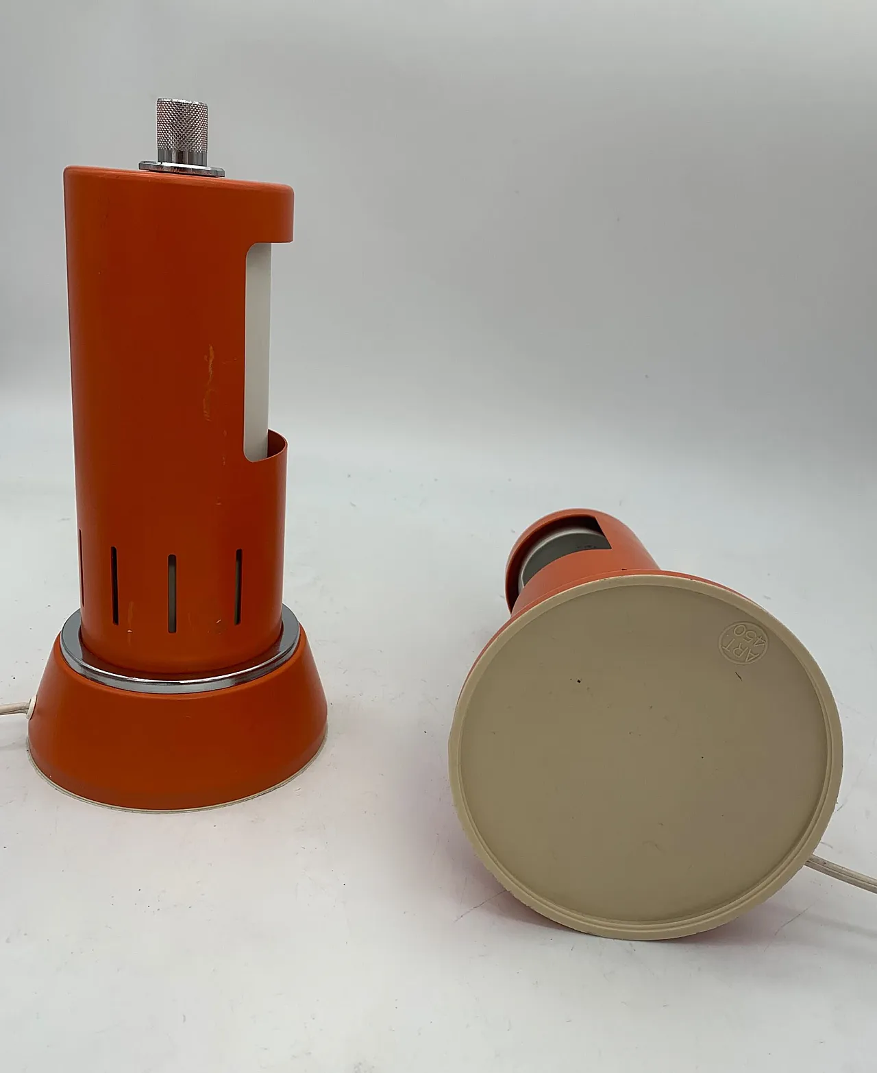 Coppia di lampade da tavolo Space Age, anni '70 4