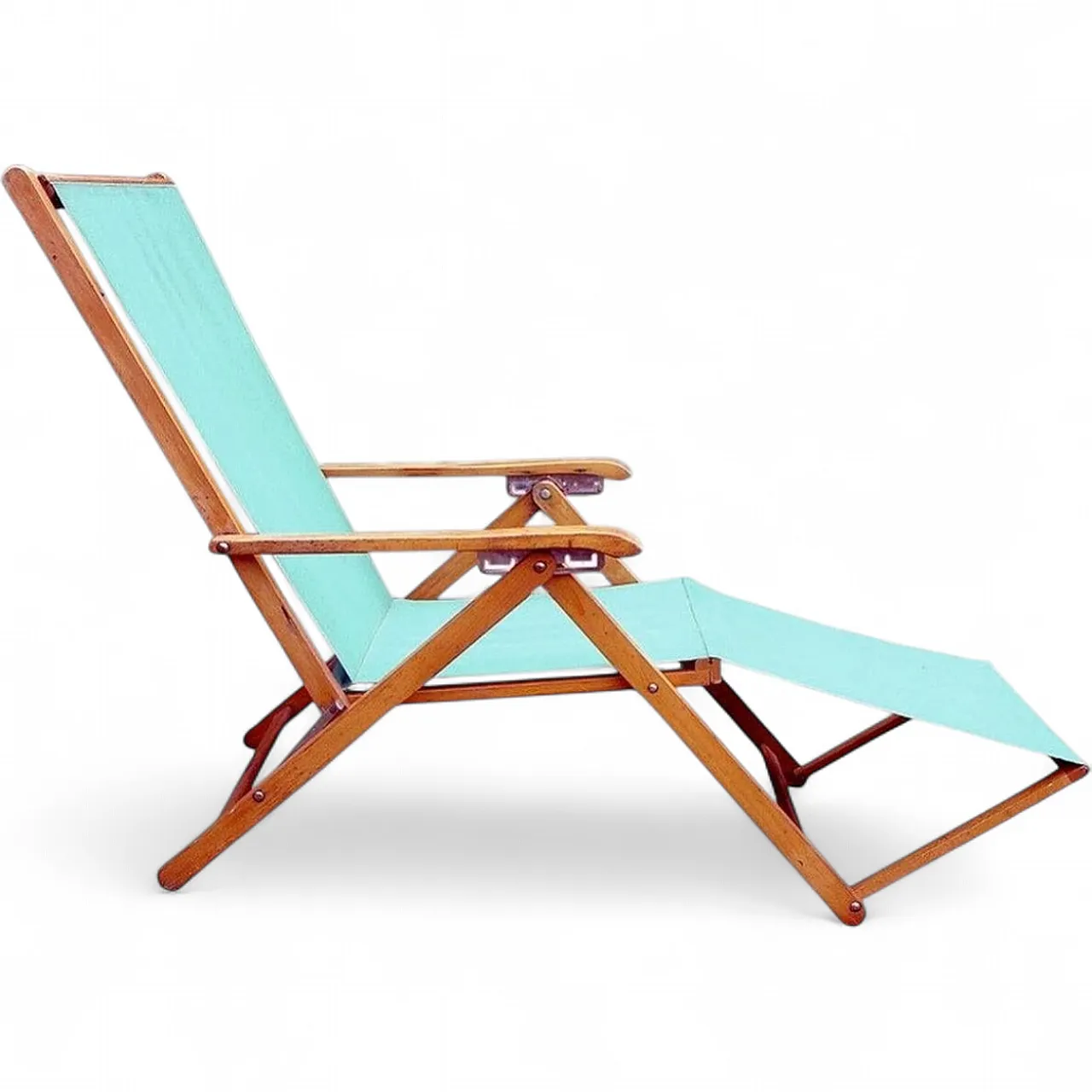 Reguitti Brescia, sedia sdraio da piscina Capri, anni '50 5