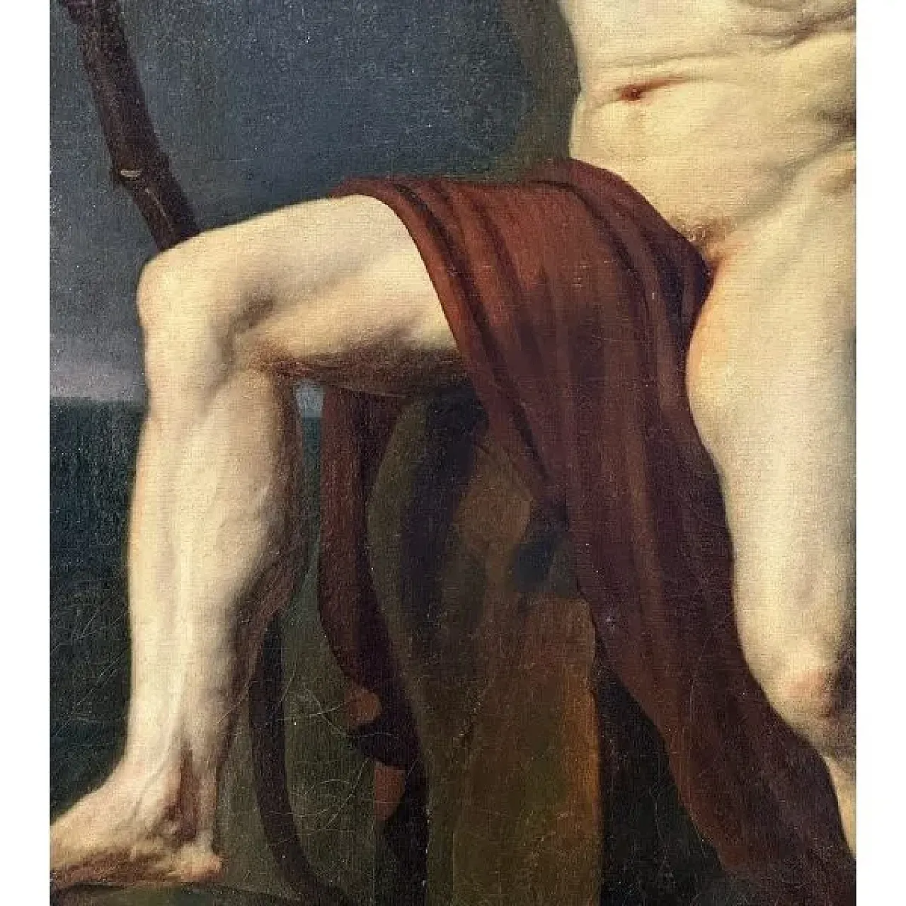 Philoctetes by Jean-Germain Drouais, oil on canvas, 18th century 2