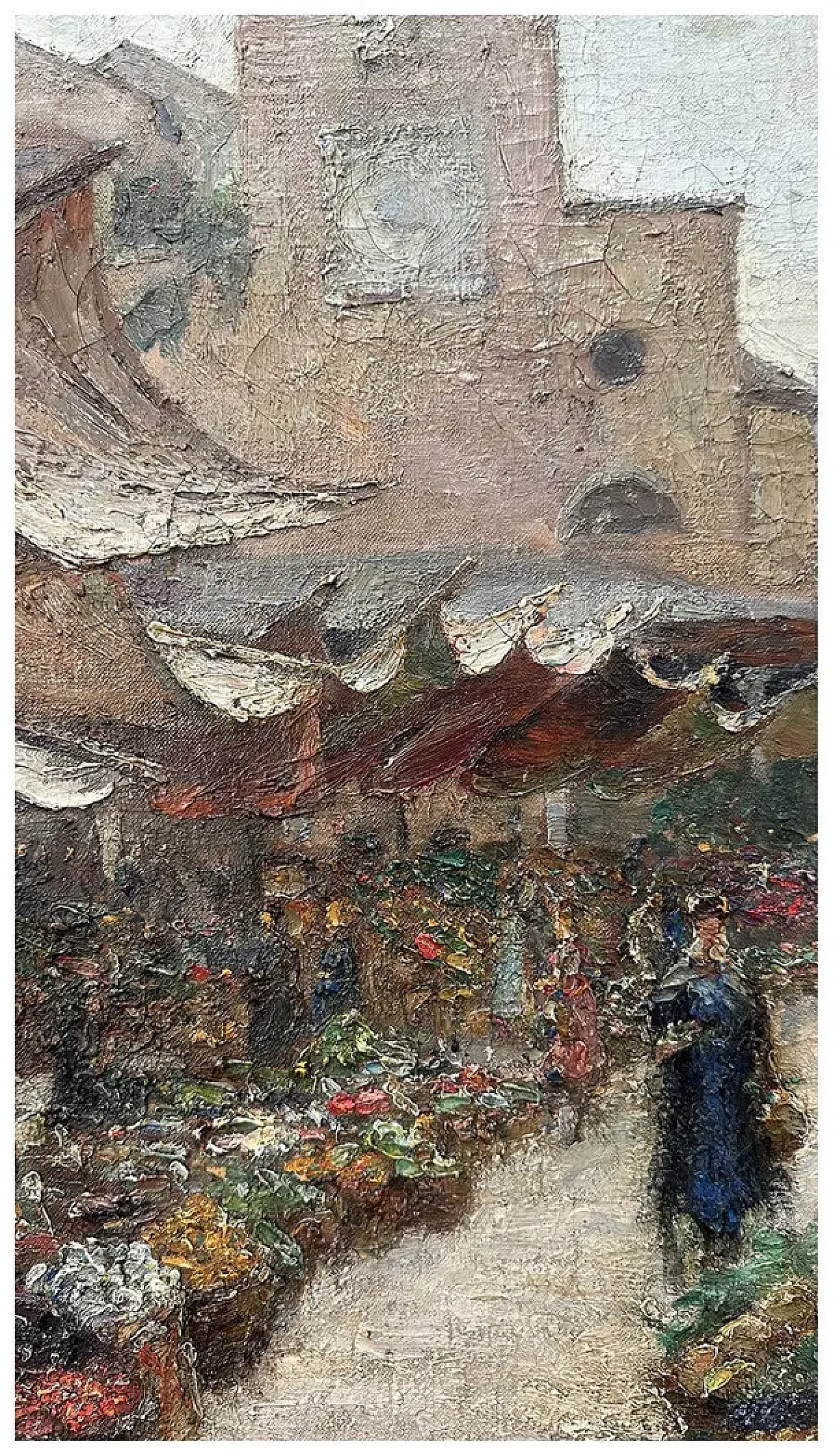 View of the Rialto Market by Luigi Moretti, 19th century 7