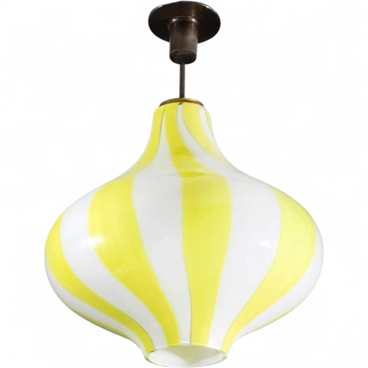 Massio Vignelli, lampada mod. 4039 Cipolla Venini, anni '50 5
