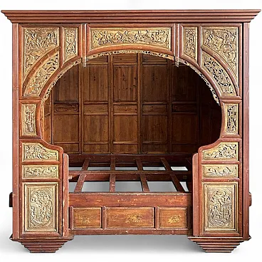Antique Opium bed, 19th century