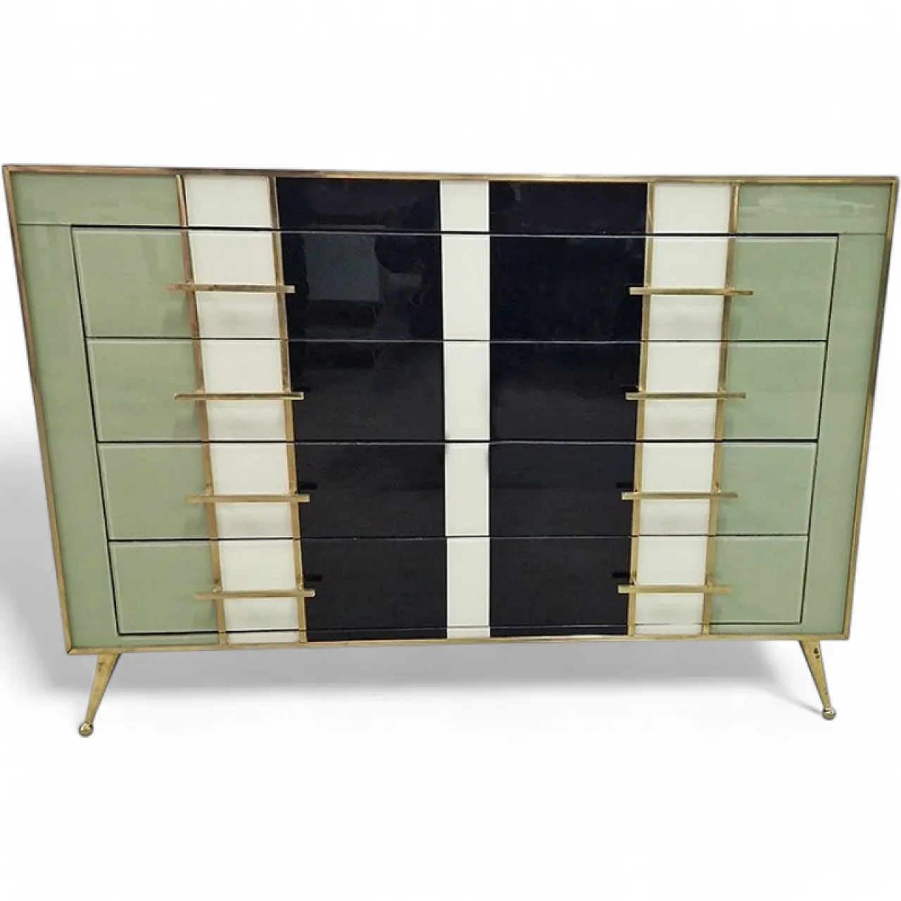 Retro 4-drawer chest of drawers, 1990s 8