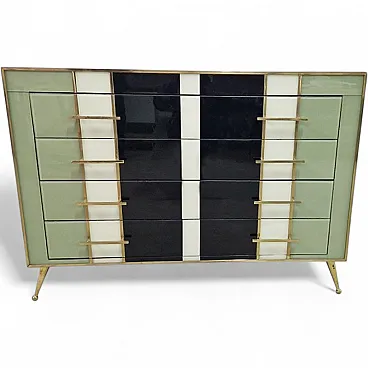 Retro 4-drawer chest of drawers, 1990s