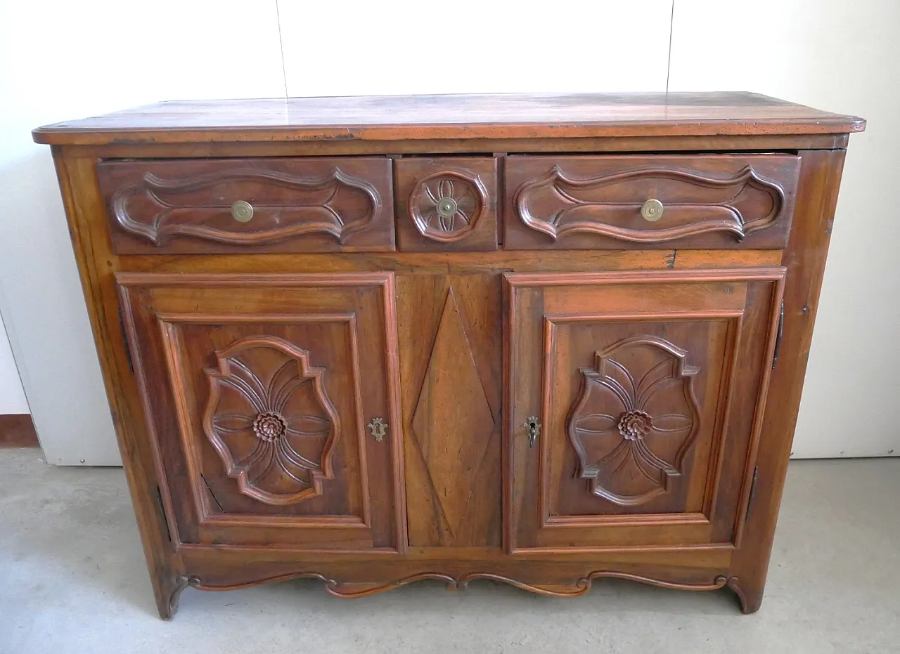 Credenza in noce, '800 2