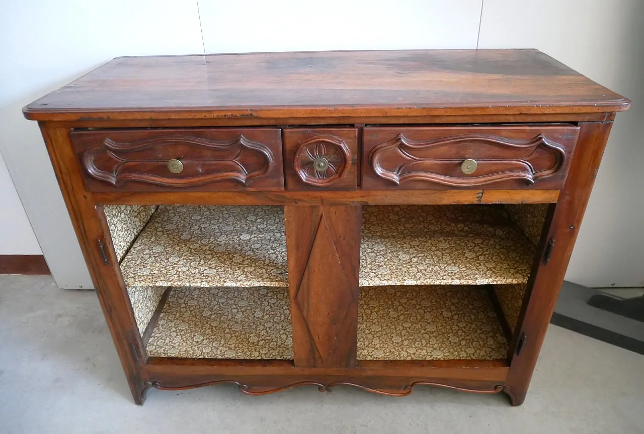Credenza in noce, '800 5
