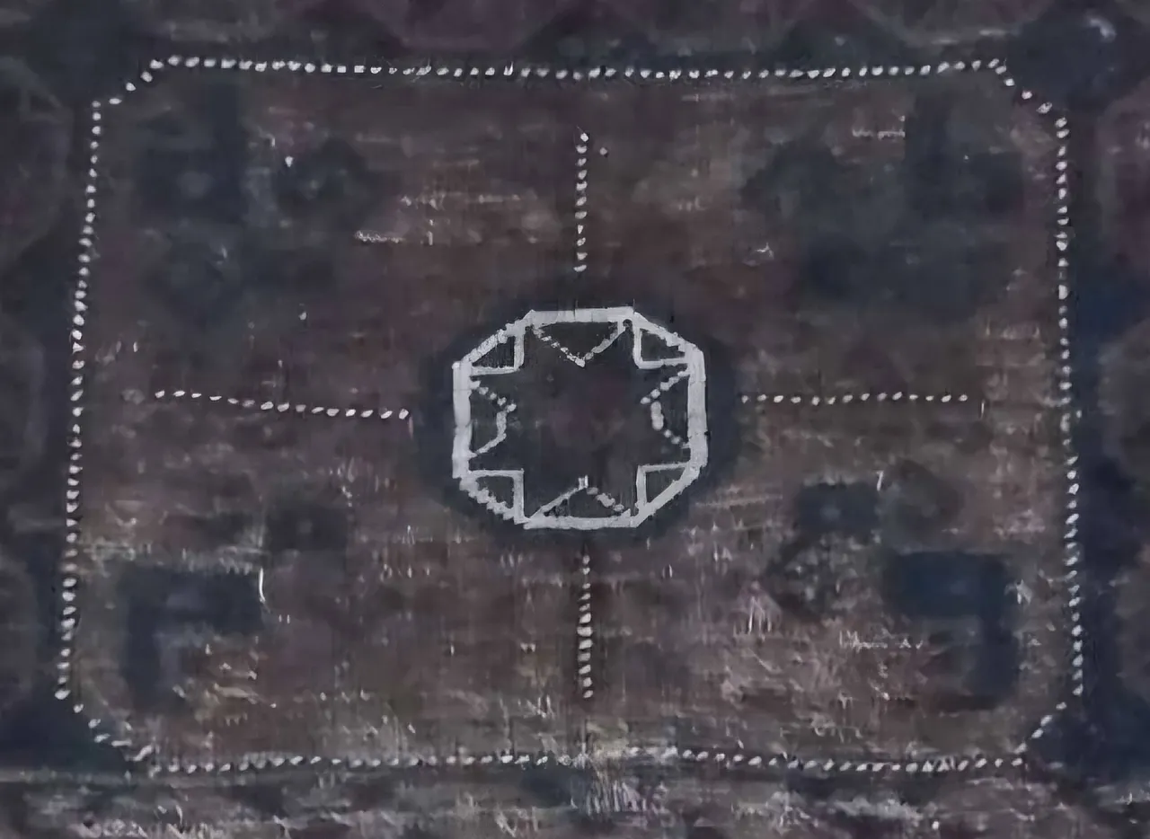 Antique Pakistani Hand-Knotted Tribal Rug, 19th Century 3