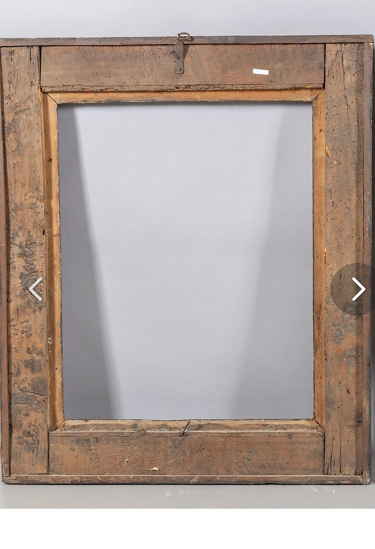 Pair of large antique lacquered frames, Siena, end 16th century 4