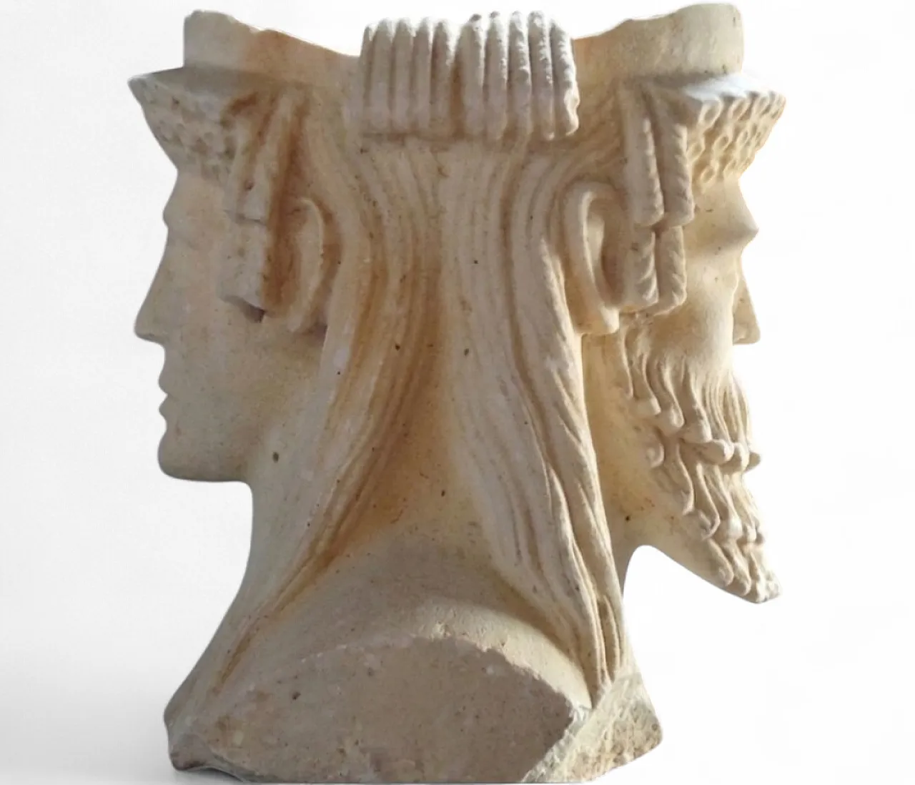 Scultura in pietra Liberty , primo '900 10