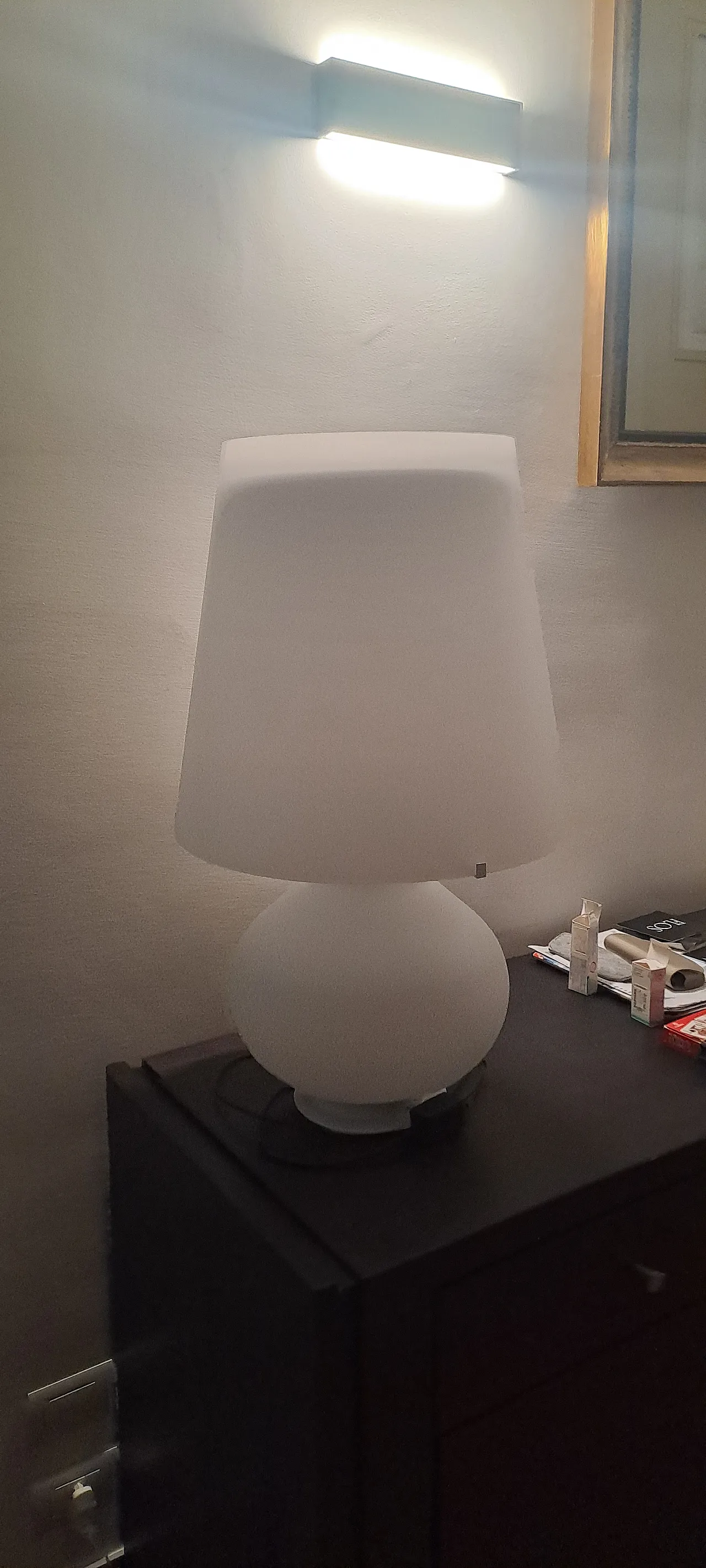 Lampada da tavolo moderna bianca, '900 2