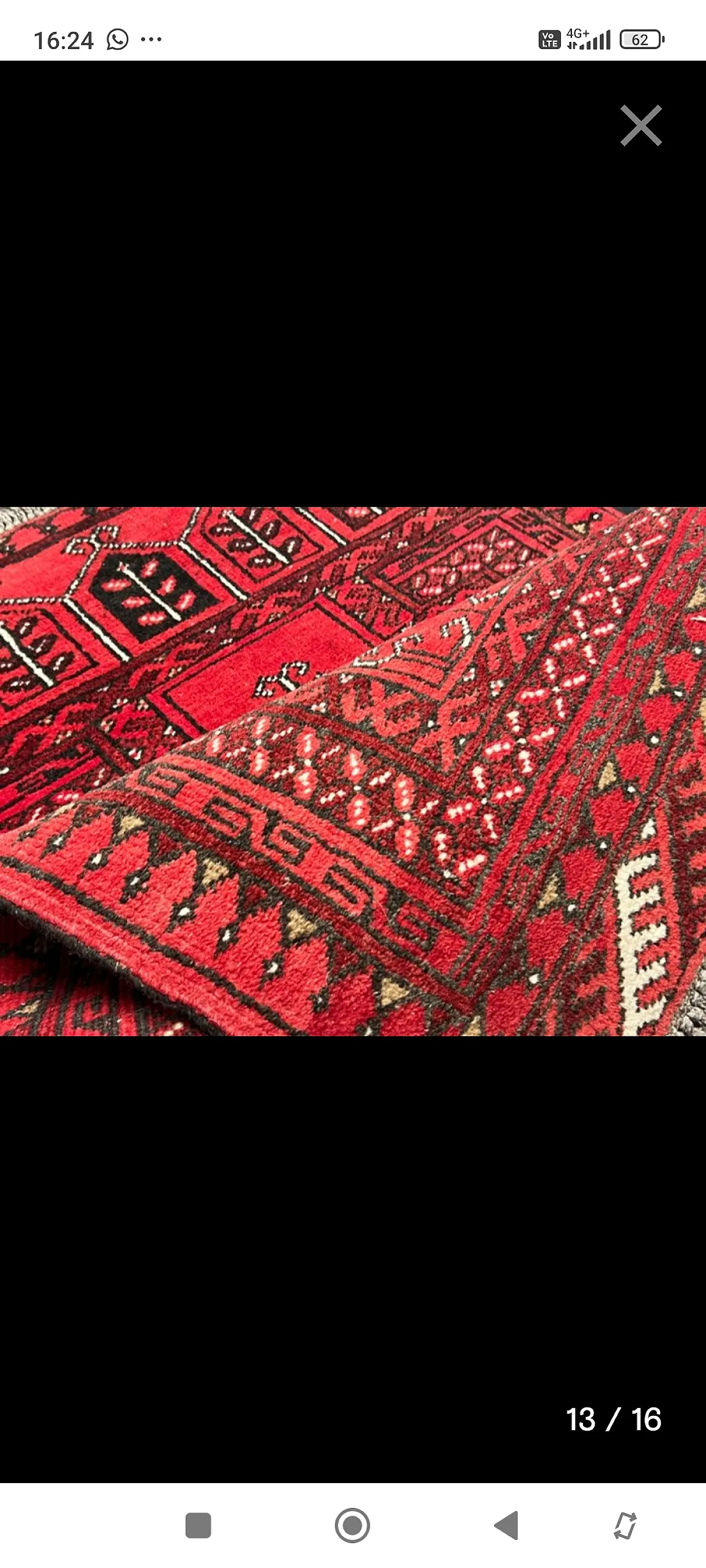 Fine hand-knotted Afgan Mauri oriental rug, early 20th century 8