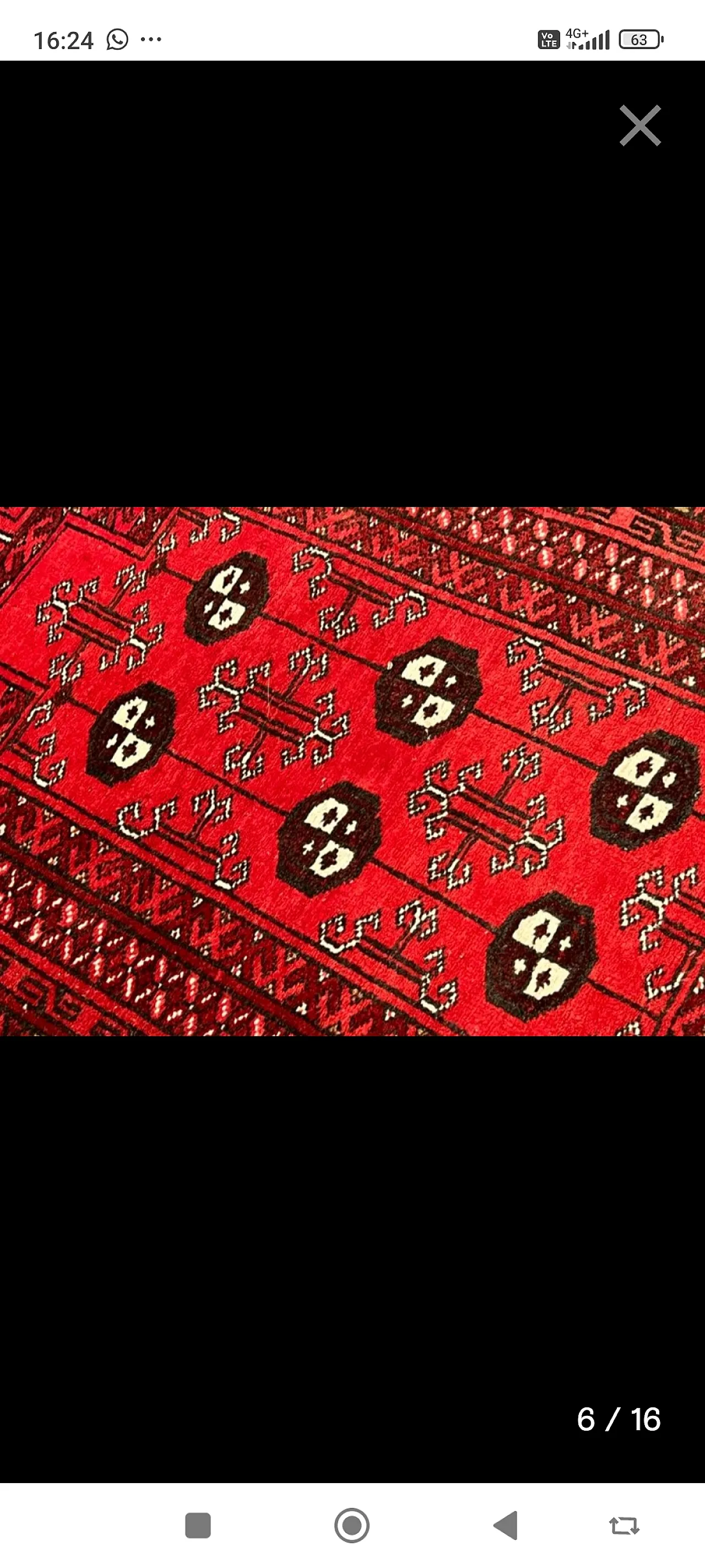Fine hand-knotted Afgan Mauri oriental rug, early 20th century 14