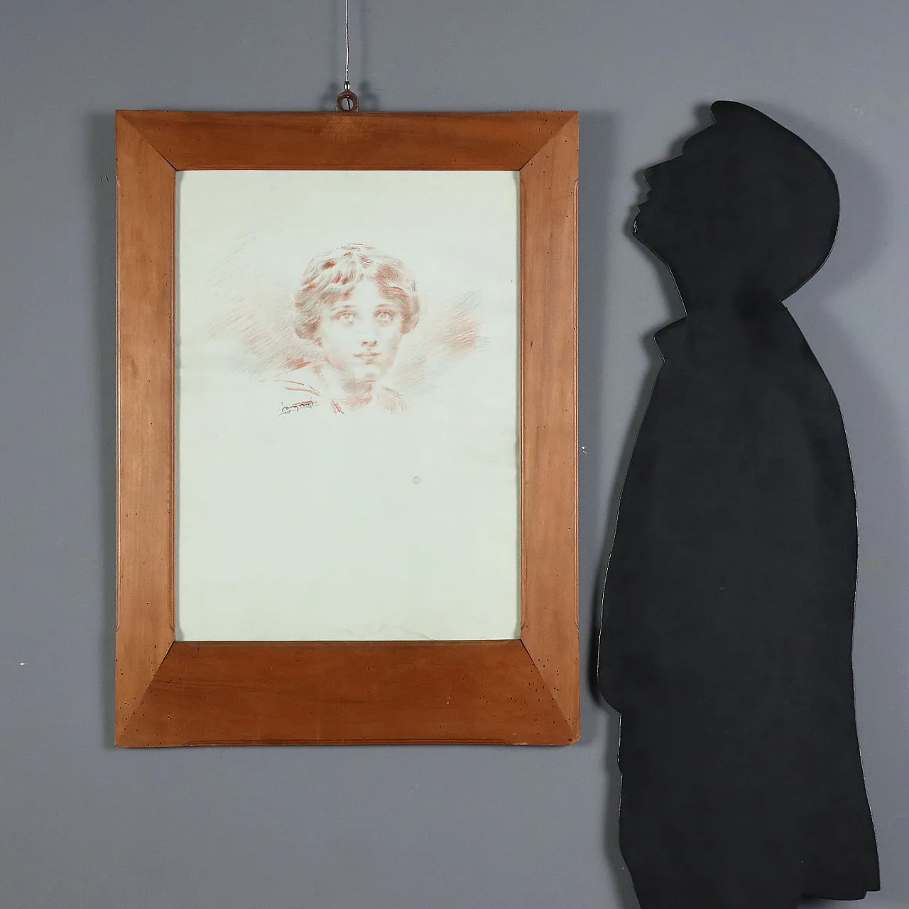 Painting by Luigi Conconi, 19th century 2