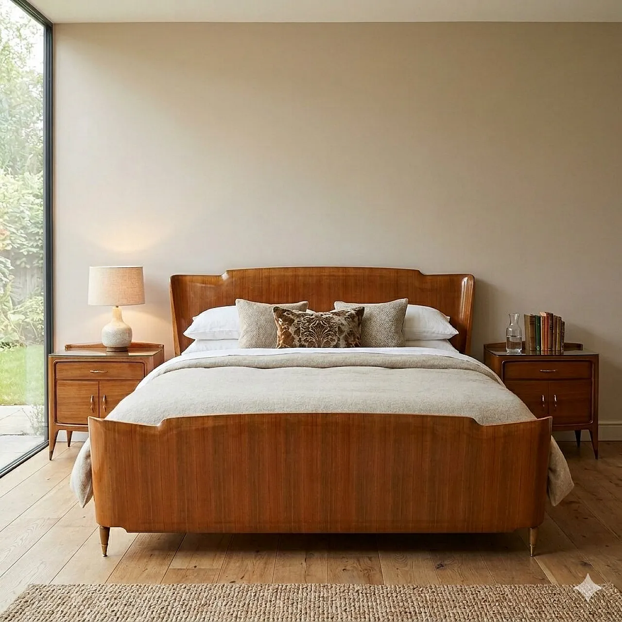 Double bed, 1950s 2