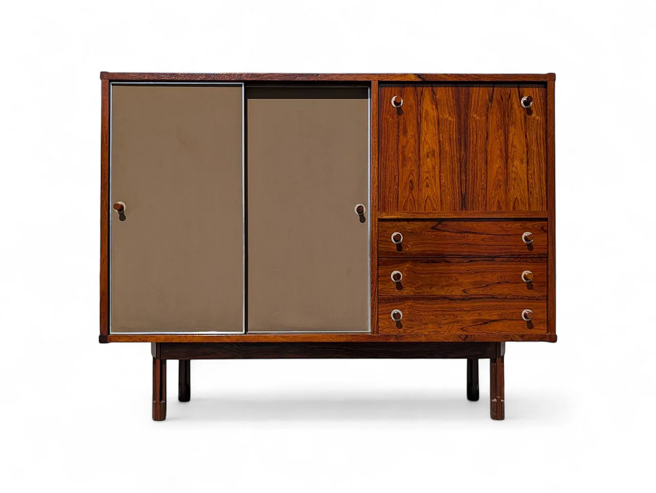 Mobile bar creato da George Coslin per 3V Arredamenti Padova, 1960 1