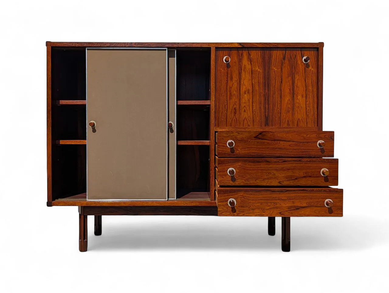 Mobile bar creato da George Coslin per 3V Arredamenti Padova, 1960 8