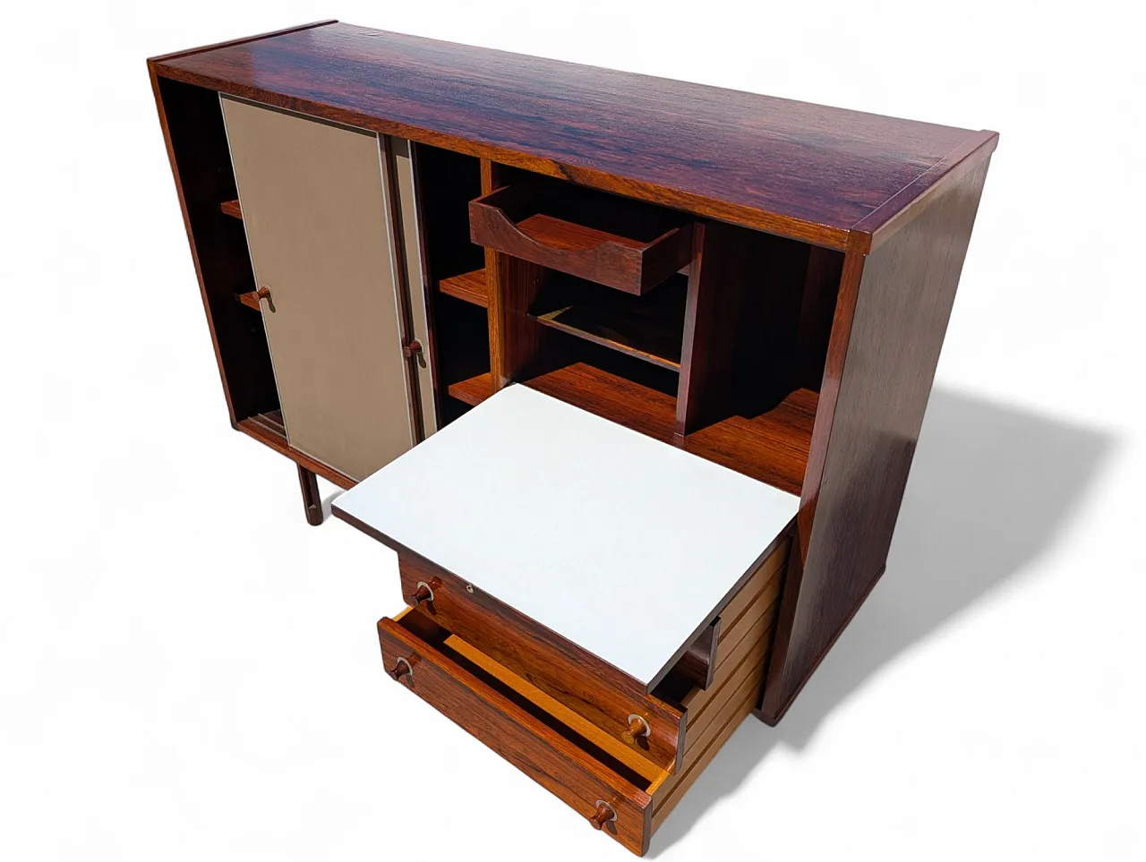 Mobile bar creato da George Coslin per 3V Arredamenti Padova, 1960 13