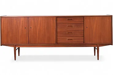 Credenza Mid-Century in teak, Danimarca, anni '60