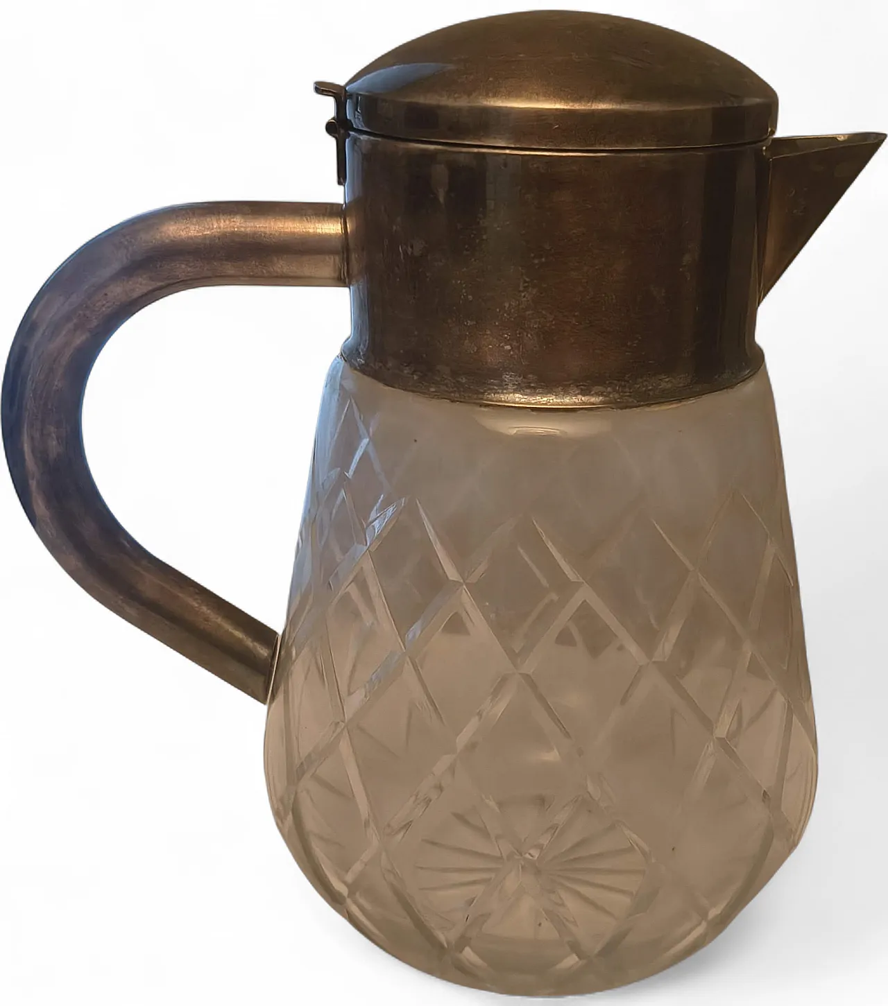 Caraffa in cristallo, anni '50 8