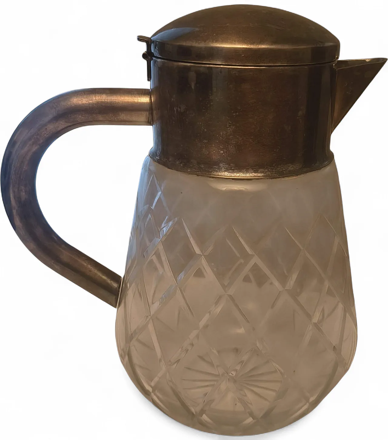 Caraffa in cristallo, anni '50 9