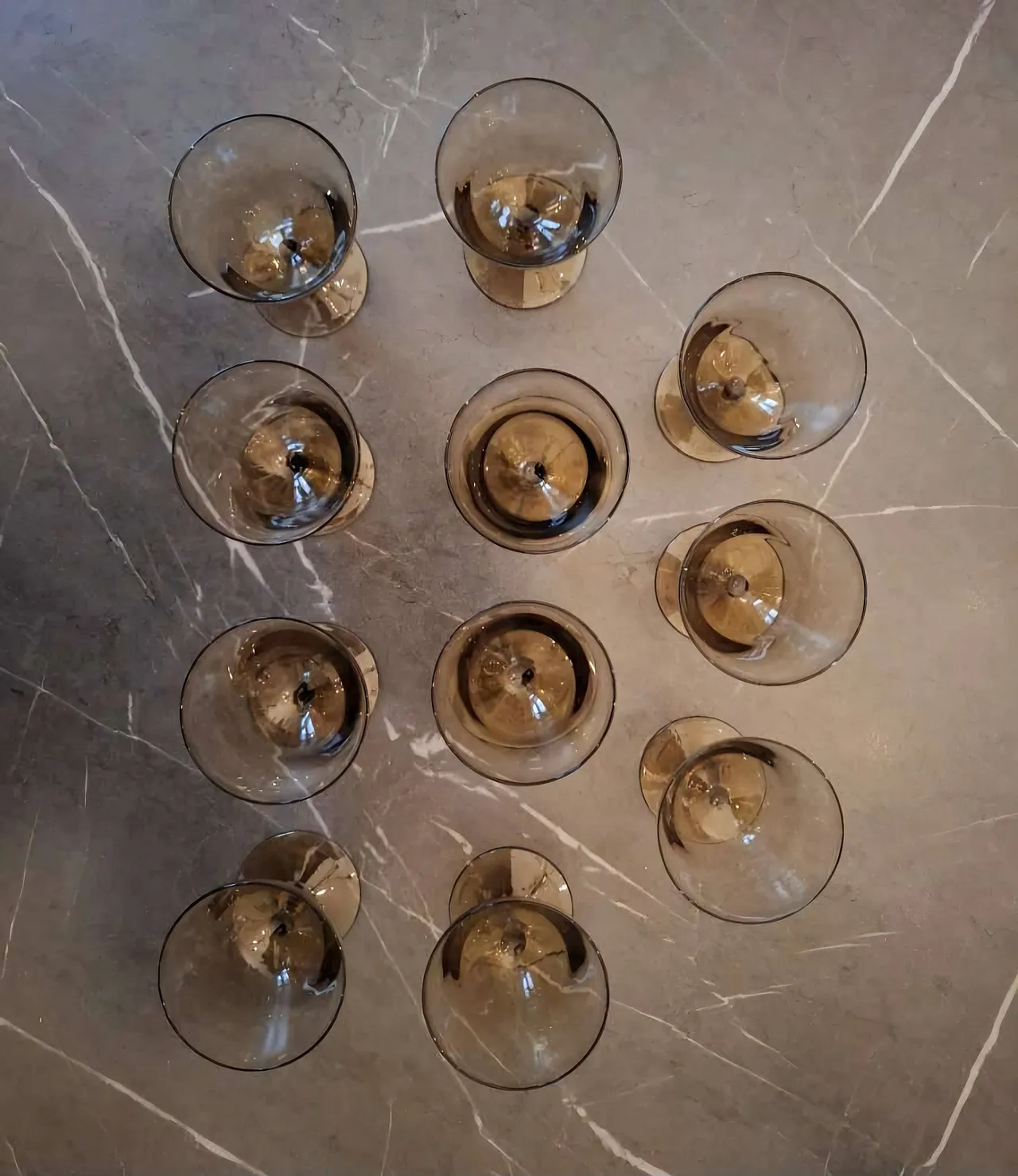 11 Liqueur Glasses by Daum Nancy, early 20th Century 13